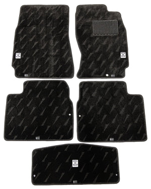 1994-1998 Nissan Skyline R33 Coupe and Sedan (AWD Models Only) Floor Mats 5 Piece Set Imperial Mats 