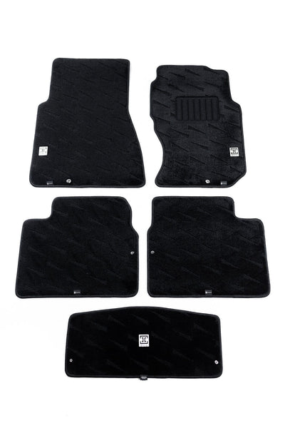 Load image into Gallery viewer, 1989-1994 Nissan Skyline R32 GT-R and GTS-4 (AWD Models Only) Floor Mats 5 Piece Set Imperial Mats 
